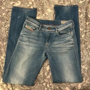 Diesel Slim Bootcut Jeans